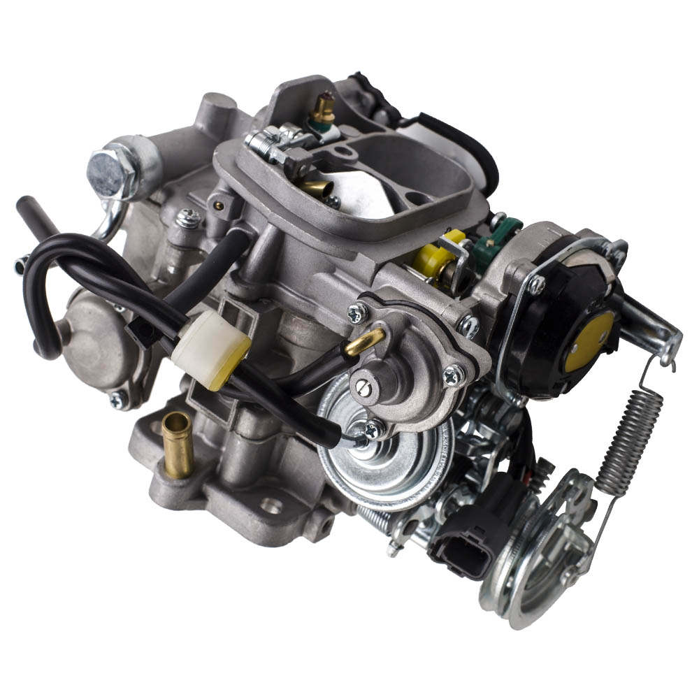 Carburador 22R compatible para Toyota Celica 4Runner Pickup Hilux compatible para Hiace 81-98 W / estrangulador eléctrico de alto rendimiento, apto para motores estilo carburador compatible para Toyota 22R